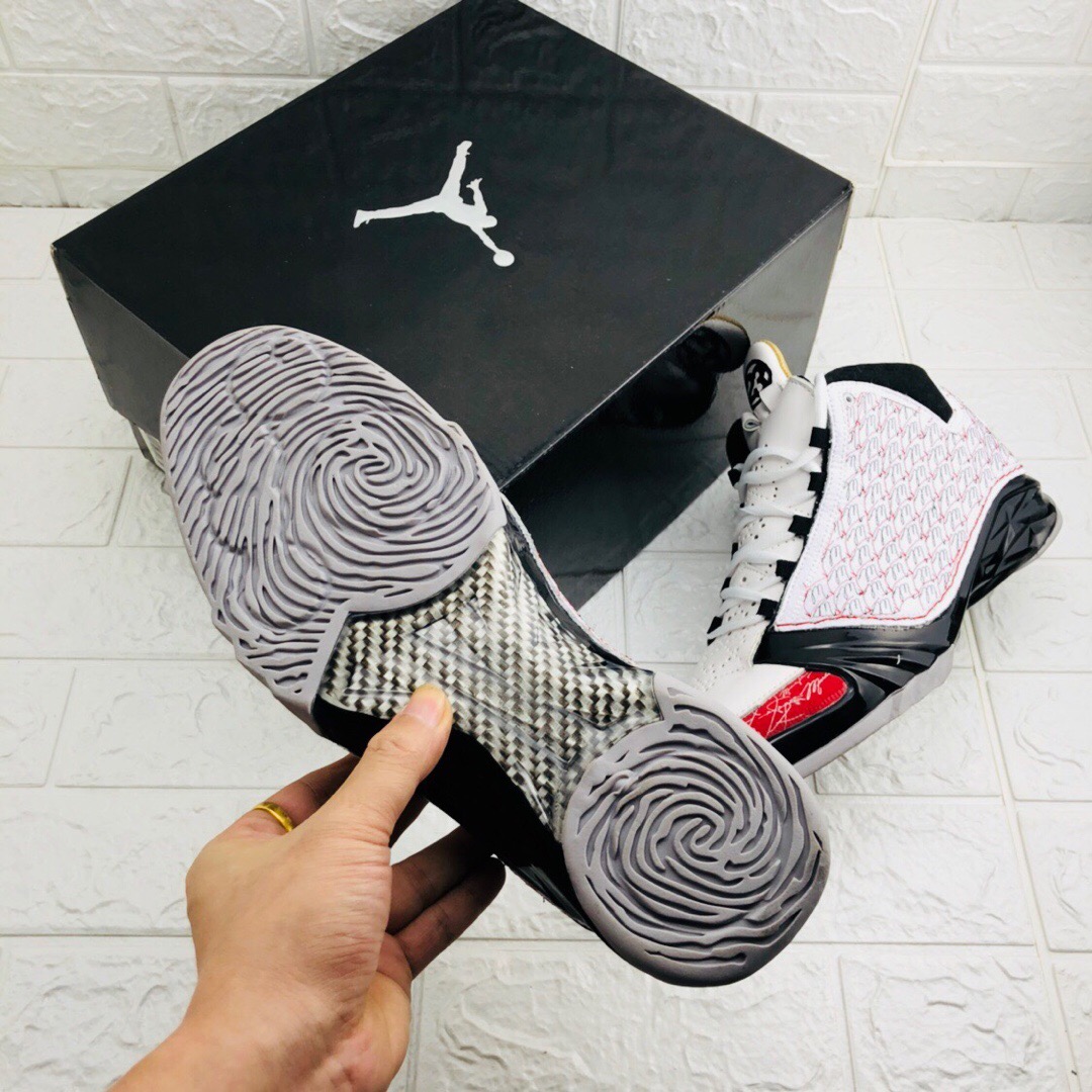 Authentic Air Jordan 23 White Black